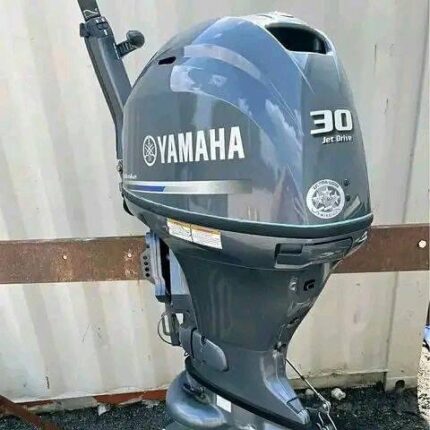 2019 Yamaha 30 HP 4-Stroke Jet Pump Tiller Outboard Motor